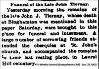 Tierney, John J